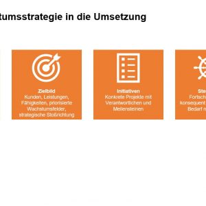 Wachstumsstrategien-Chemieunternehmen, von Wachstumsstrategie in die Umsetzung